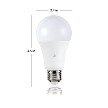 Smart A19 Dimmable Light Bulb - Dimmable Color Changing LED; Compatible with Alexa and Google Home Assistant - JONATHAN Y